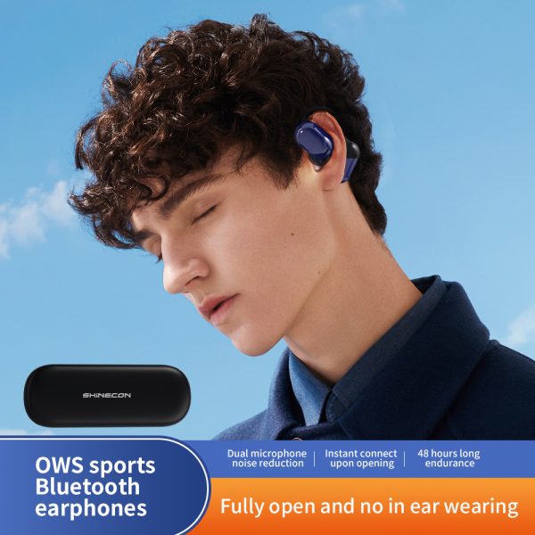 New OWS wireless Bluetooth earphones hanging on the ear TWS wireless earphones with noise reduction and open type non intrusive design headset - Image 5